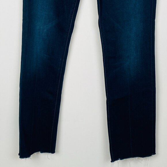 Mother The Pretender Strange Brew Dark Wash Straight Leg Jeans, Size 25 - Picture 2 of 14
